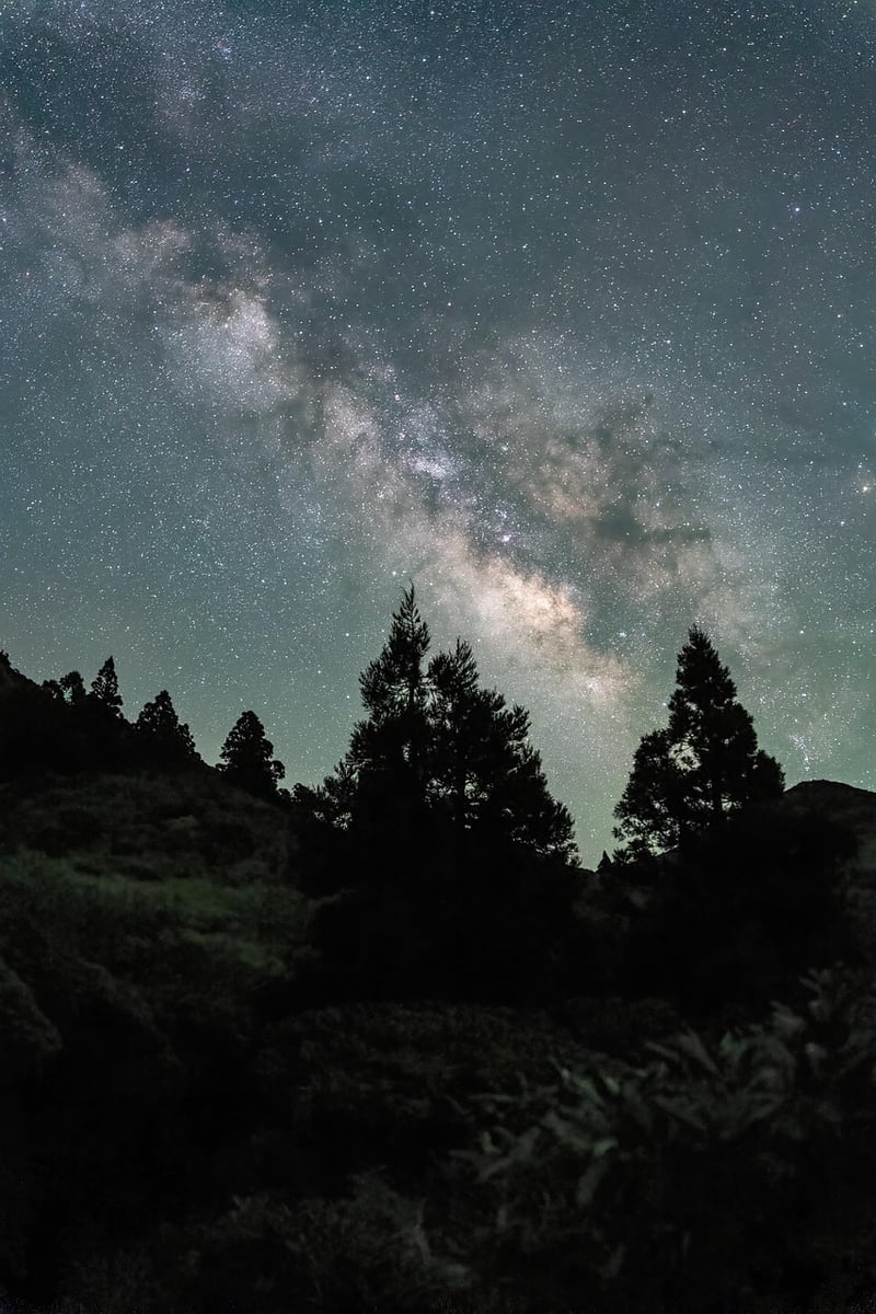 Starry Sky Meditation Image
